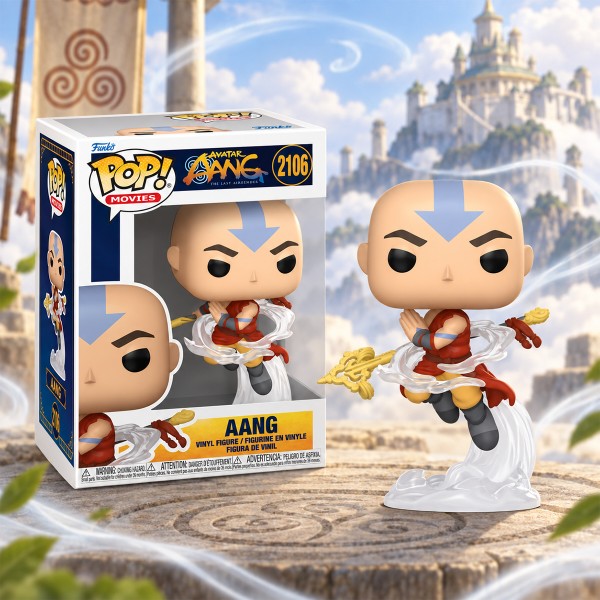 Фото - Коллекционная фигурка FUNKO POP! серии Аватар: Последний защитник - ААНГ (90250)