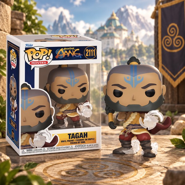 Фото - Коллекционная фигурка FUNKO POP! серии Аватар: Последний защитник - ТАГА (90254)