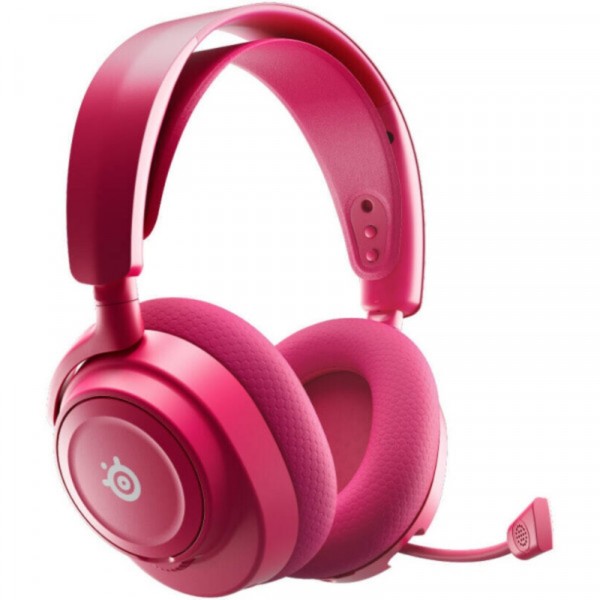 Фото - Гарнітура бездротова ігрова SteelSeries Arctis Nova 7 Gen 2 Wireless Magenta (61732)