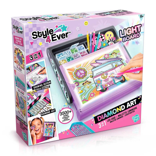 Фото - Набір для творчості мікс Canal Toys Style 4 Ever Diamond Art - Фабрика з підсвіткою (OFG300)
