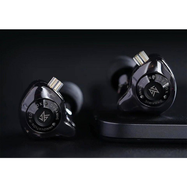 Фото - Навушники вкладиші дротові Knowledge Zenith EDX Pro X Black Mic