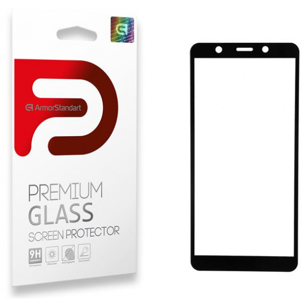 Фото - Захисне скло для смартфону Armorstandart Full Glue for Tecno Pop 3 (BB2) Black (ARM57585)