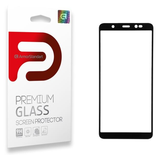 Фото - Захисне скло для смартфону Armorstandart Full Glue for Tecno Pop 4 (BС2) Black (ARM57586)