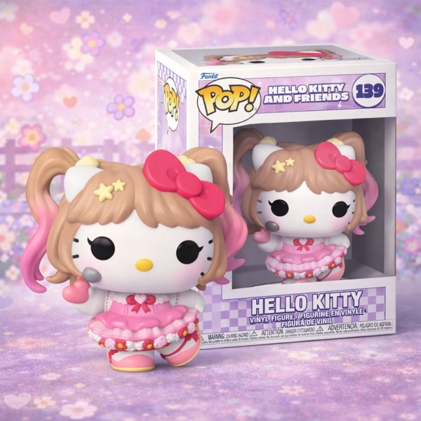 Фото - Коллекционная фигурка FUNKO POP! серии Hello Kitty - ХЕЛЛОУ КИТТИ (K-POP) (90591)