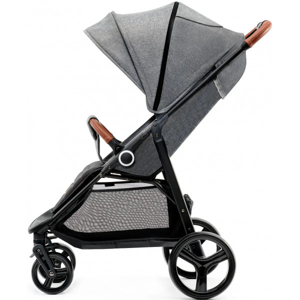 Фото - Коляска прогулянкова Kinderkraft Grande Plus Grey (KSGRAN00GRY0000)