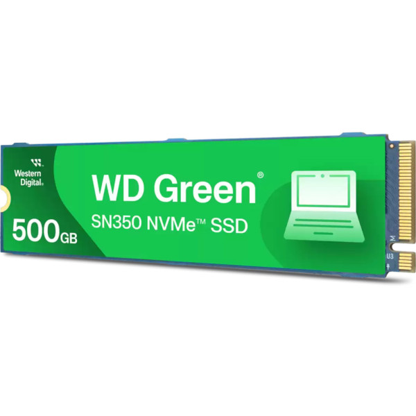 Фото - Жорсткий диск внутрішній WD SSD 500Gb SN350 NVMe (WDS500G2G0C) Green