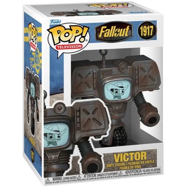 Фото - Колекційна фігурка FUNKO POP! серії Fallout - ВІКТОР СЕК'ЮРИТРОН (90705)