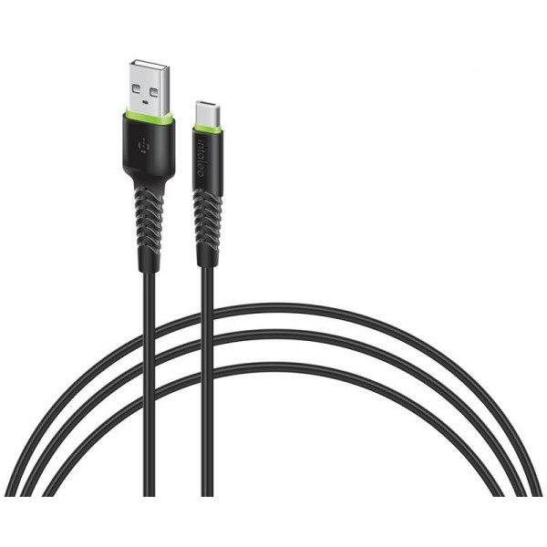 Фото - Кабель Intaleo CBFLEXM3 USB-microUSB 3m Black (1283126487491)
