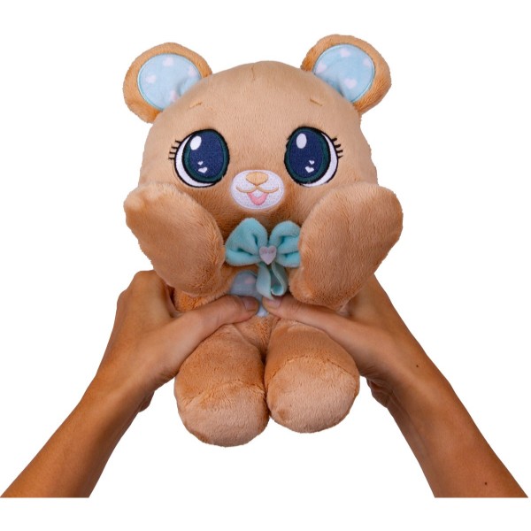 Фото - Мягкая игрушка животное Peekapets КОРИЧНЕВЫЙ МЕДВЕДЬ (907867)