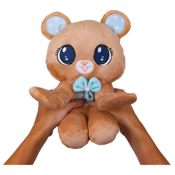 Фото - Мягкая игрушка животное Peekapets КОРИЧНЕВЫЙ МЕДВЕДЬ (907867)