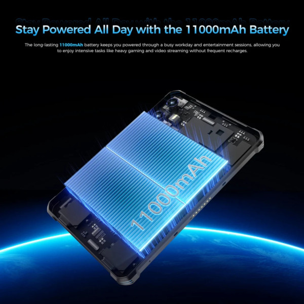 Фото - Планшет OUKITEL RT3 Plus 8'' 4/128GB LTE Black