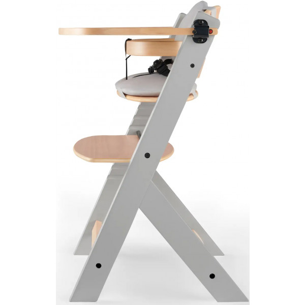 Фото - Стульчик для кормления классический Kinderkraft Enock Gray Wood (KHENOC0PGRY0000)