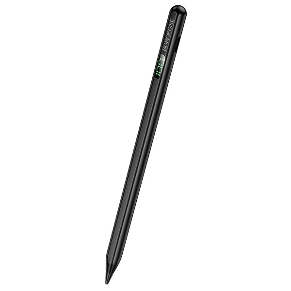 Фото - Стилус BOROFONE BG100 Universal active capacitive pen with digital display Black (6941991115950)