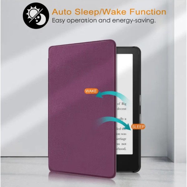 Фото - Чохол для електронної книги Armorstandart Leather Case for Amazon Kindle 11th Gen 2022 / 2024 Purple (ARM68881)