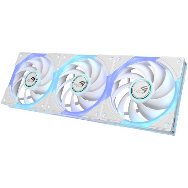 Фото - Корпусний вентилятор Asus ROG Eurux GR120 FAN ARGB White 3in1 (90DA00J3-B09020)