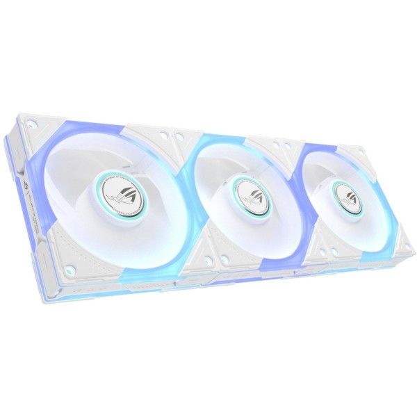 Фото - Корпусний вентилятор Asus ROG Eurux GR120 FAN ARGB White 3in1 (90DA00J3-B09020)