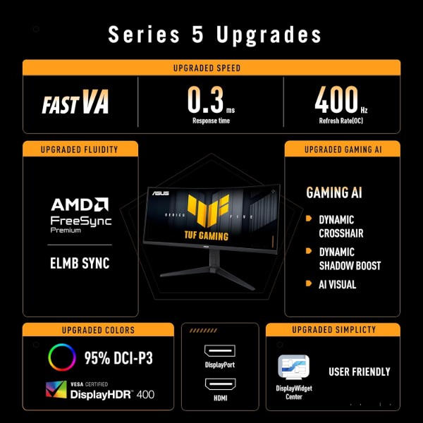 Фото - Монітор ігровий Asus VG34WQL5A