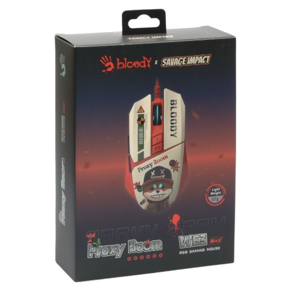 Фото - Миша дротова ігрова Bloody W63 Max (Proxy Boom)