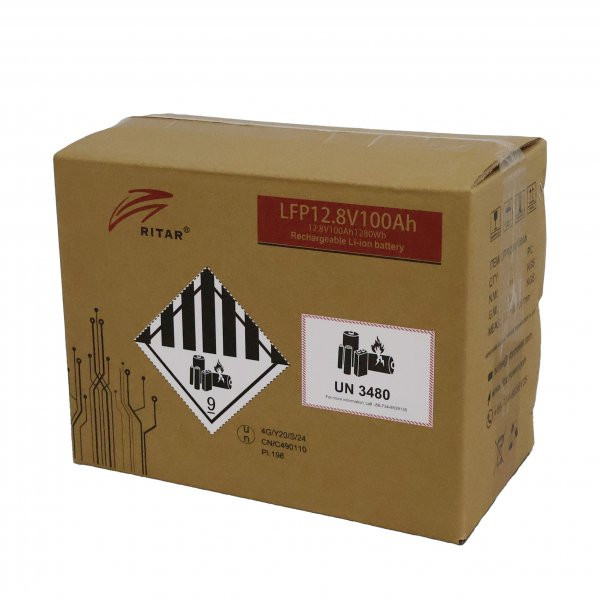 Фото - Акумулятор для ДБЖ Ritar LFP12.8V100Ah G1(Heater)