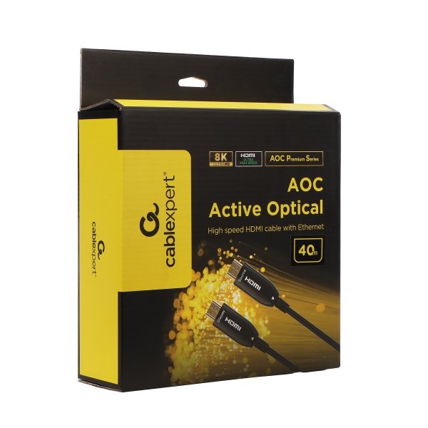 Фото - Кабель HDMI Cablexpert HDMI V.2.1 40 м (CCBP-HDMI8K-AOC-40M-EU)