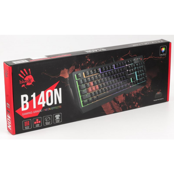 Фото - Клавиатура проводная игровая Bloody B140N  (Black)