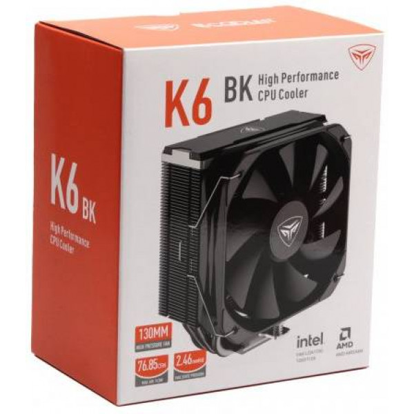 Фото - Процессорный кулер PCCooler K6 BK