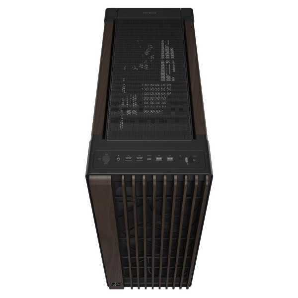 Фото - Корпус Asus ProArt PA602 Walnut Wood Metal Panel Modern Black (90DC00J0-B09040)