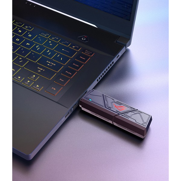 Фото - Адаптер сети WiFi Asus USB-BE92 BE6500 (90IG09I0-MO0B00)