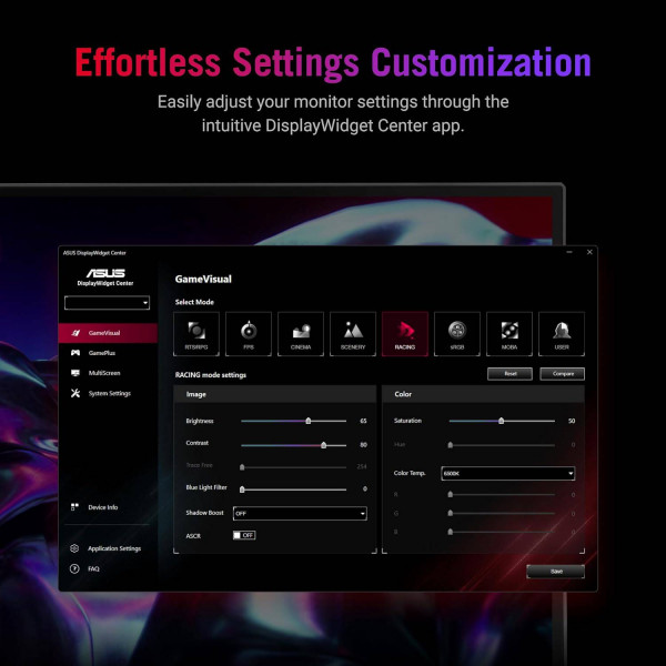 Фото - Монітор ігровий Asus ROG Strix XG259QNS