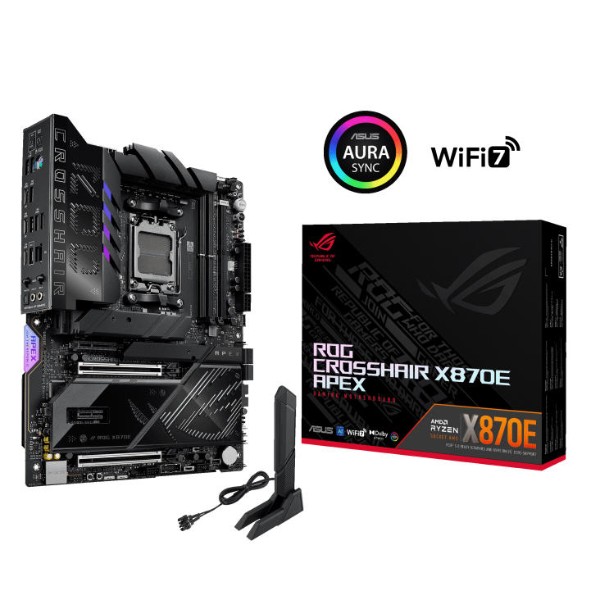 Фото - Материнська плата Asus ROG CROSSHAIR X870E APEX 4xDDR5 M.2 USB Type-C WiFi BT