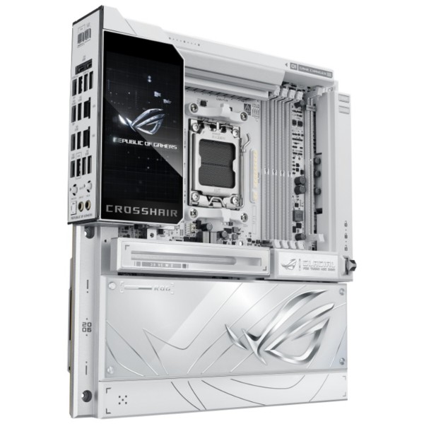 Фото - Материнская плата Asus ROG CROSSHAIR X870E GLACIAL 4xDDR5 White (90MB1NQ0-M0EAY0)