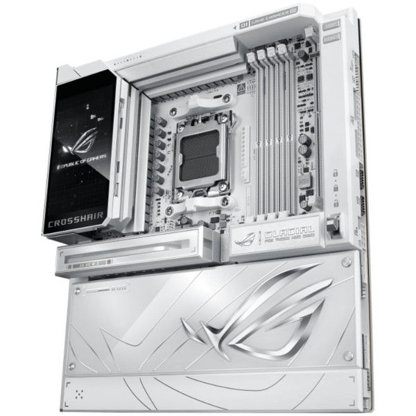 Фото - Материнская плата Asus ROG CROSSHAIR X870E GLACIAL 4xDDR5 White (90MB1NQ0-M0EAY0)