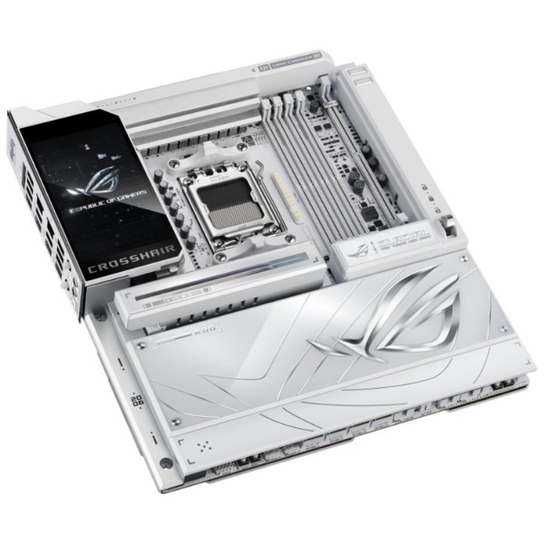 Фото - Материнская плата Asus ROG CROSSHAIR X870E GLACIAL 4xDDR5 White (90MB1NQ0-M0EAY0)