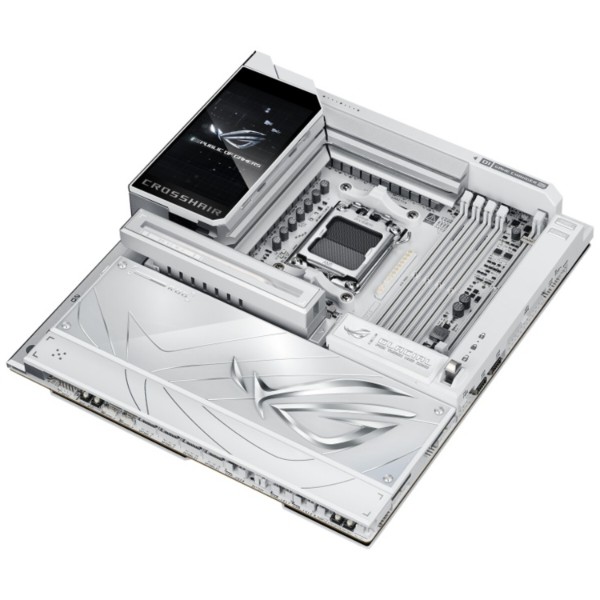 Фото - Материнская плата Asus ROG CROSSHAIR X870E GLACIAL 4xDDR5 White (90MB1NQ0-M0EAY0)