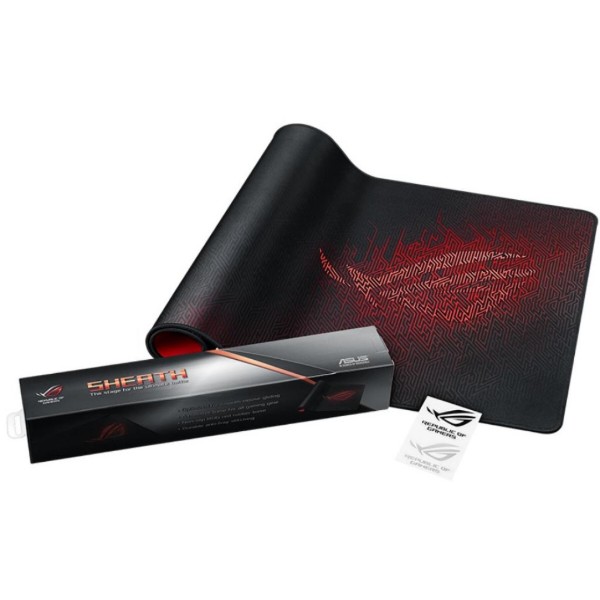 Фото - Килимок для миші ігровий Asus ROG Sheath Box Black (90MP00K1-B0UC00)