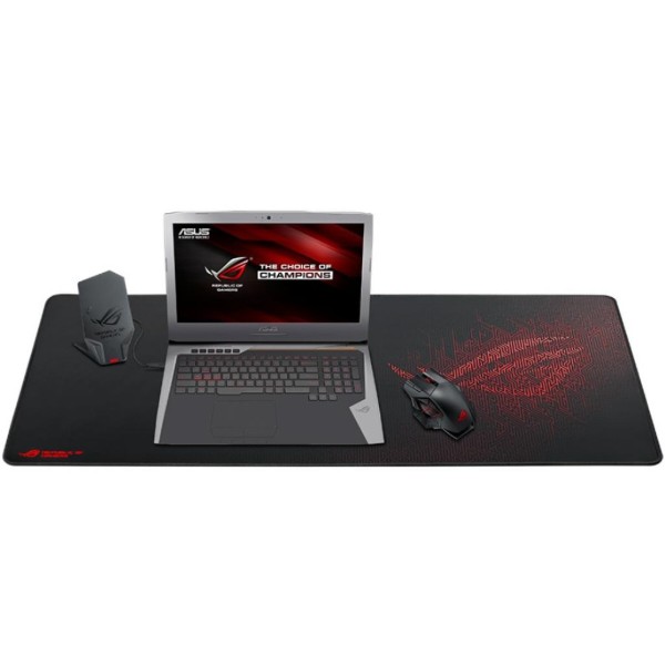 Фото - Килимок для миші ігровий Asus ROG Sheath Box Black (90MP00K1-B0UC00)
