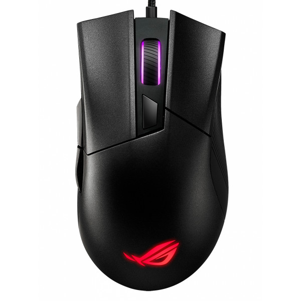 Фото - Миша дротова ігрова Asus ROG Gladius II Core USB Black (90MP01D0-B0UA00) Фото - Миша дротова ігрова Asus ROG Gladius II Core USB Black (90MP01D0-B0UA00)