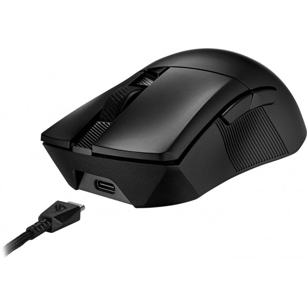 Фото - Миша бездротова ігрова Asus ROG Gladius III AimPoint RGB USB-A/WL/BT Black (90MP02Y0-BMUA01)