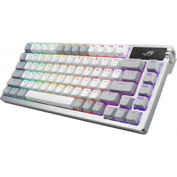 Фото - Клавиатура беспроводная игровая Asus ROG Azoth 81key White