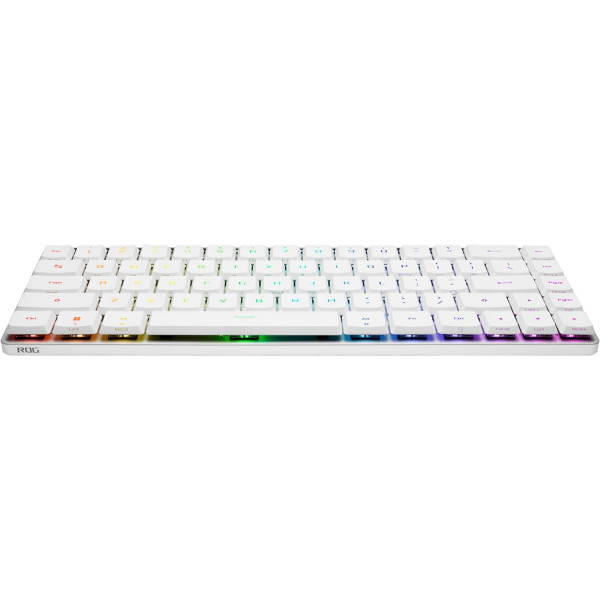 Фото - Клавиатура беспроводная игровая Asus ROG Falchion RX Low Profile Red Switch USB-A/WL/BT EN/UK RGB White (90MP03EC-BKMA10)