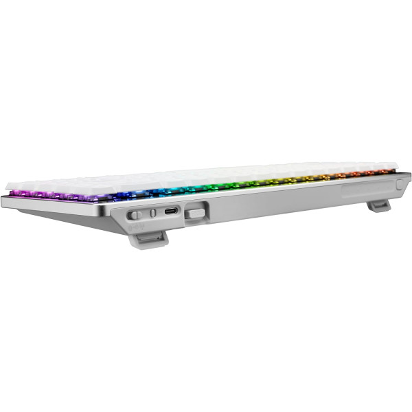 Фото - Клавиатура беспроводная игровая Asus ROG Falchion RX Low Profile Red Switch USB-A/WL/BT EN/UK RGB White (90MP03EC-BKMA10)