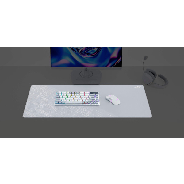 Фото - Коврик для мыши игровой Asus ROG Scabbard II, XXL Arctic Gray (90MP03H0-BPUA00)