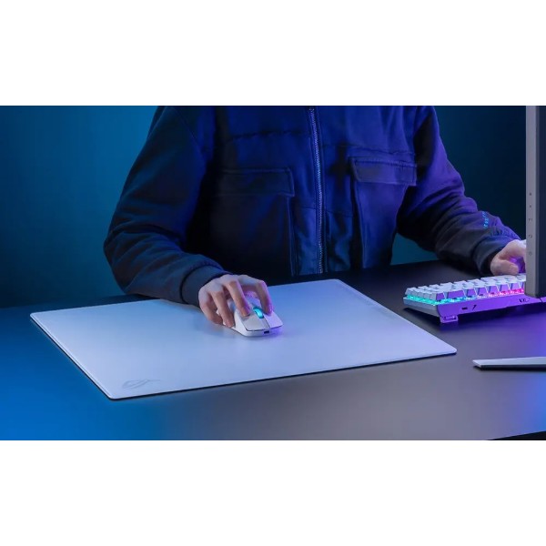 Фото - Коврик для мыши игровой Asus ROG Moonstone Ace L White