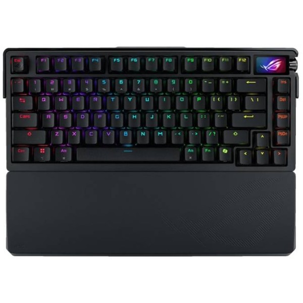 Фото - Клавіатура бездротова ігрова Asus ROG Azoth Extreme NX Snow Eng Wireless/Bluetooth/USB Black (90MP03MA-BKUA01)