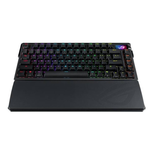 Фото - Клавіатура бездротова ігрова Asus ROG Azoth Extreme NX Snow Eng Wireless/Bluetooth/USB Black (90MP03MA-BKUA01)