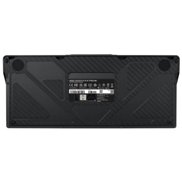 Фото - Клавіатура бездротова ігрова Asus ROG Azoth Extreme NX Snow Eng Wireless/Bluetooth/USB Black (90MP03MA-BKUA01)