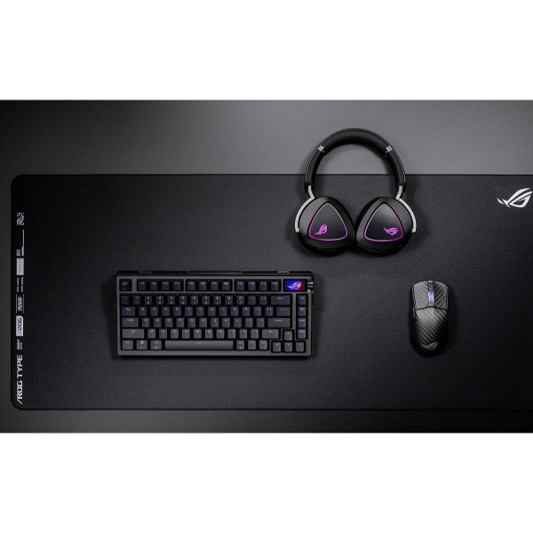 Фото - Клавіатура бездротова ігрова Asus ROG Azoth Extreme NX Snow Eng Wireless/Bluetooth/USB Black (90MP03MA-BKUA01)