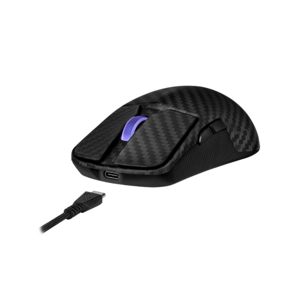 Фото - Мышь беспроводная игровая Asus ROG Harpe Ace Extreme, USB-A/WL/BT Black (90MP03U0-BMUA00)