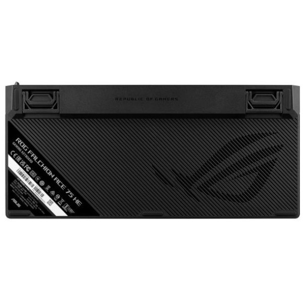 Фото - Клавіатура дротова ігрова Asus ROG Falchion Ace 75 HE, 83key, HFX  V2 Magnetic Switches, USB-A, EN, RGB Black (90MP047H-BKUA20)