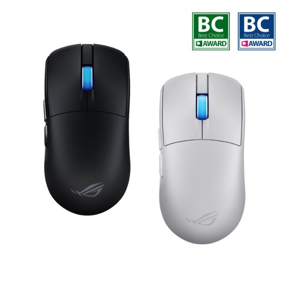 Фото - Мышь беспроводная игровая Asus ROG Harpe II Ace White (90MP0490-BMUA10)